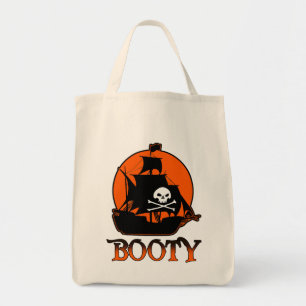 Pirate Booty Trick or treat Bag Tote Bag