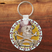 Pirate Botten Sleutelhanger (Voorkant)