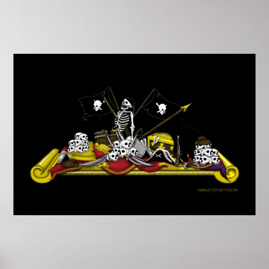 Pirate Bounty Poster (Voorkant)