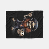 Pirate Bowler Cannon Bowling Fleece Deken (Voorkant (Horizontaal))