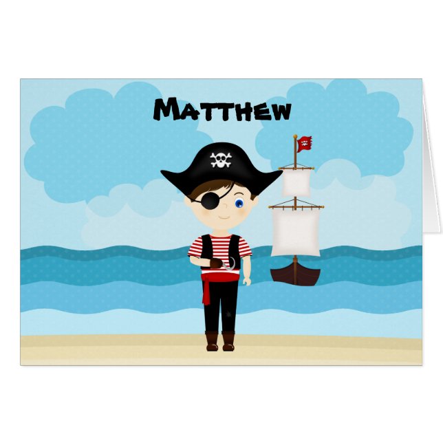 Pirate Boy (Voorkant Horizontaal)
