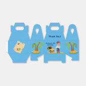 Pirate Boy Beach Summer Kinderen Pool Birthday Par Bedankdoosjes (Uitgevouwen)