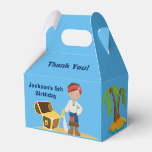 Pirate Boy Beach Summer Kinderen Pool Birthday Par Bedankdoosjes