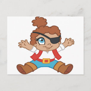 Pirate Boy Briefkaart