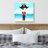 Pirate Boy Canvas Afdruk (Insitu (Slaapkamer))