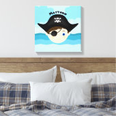 Pirate Boy Canvas Afdruk (Insitu (Slaapkamer))