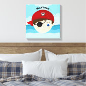 Pirate Boy Canvas Afdruk (Insitu (Slaapkamer))
