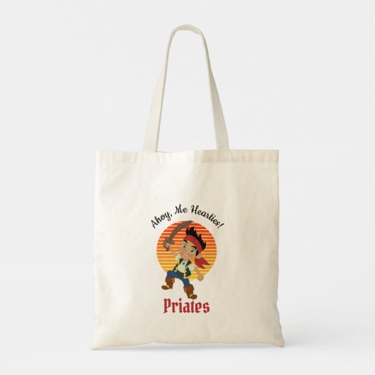 Pirate Boy Canvas tas (Achterkant)