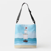 Pirate Boy Crossbody Tas (Achterkant)