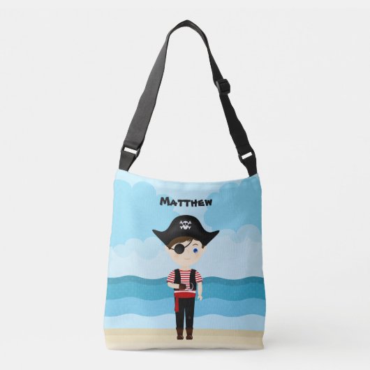 Pirate Boy Crossbody Tas (Voorkant)