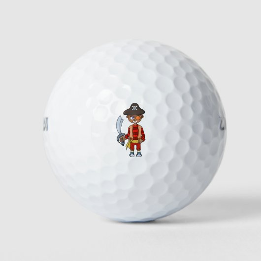 Pirate Boy Golfballen (Voorkant)