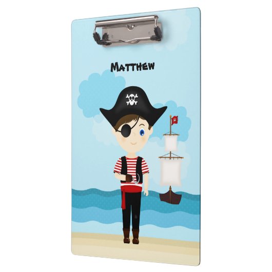Pirate Boy Klembord (Links)