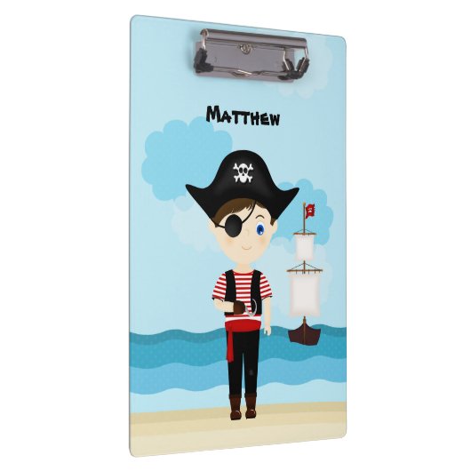 Pirate Boy Klembord (Rechts)