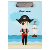 Pirate Boy Klembord (Voorkant)