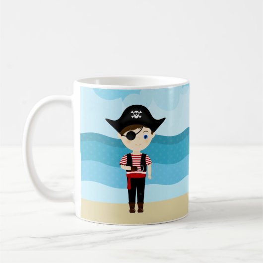Pirate Boy Koffiemok (Links)