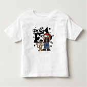 Pirate Boy met aap overhemden en cadeautjes Kinder Shirts (Voorkant)