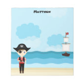 Pirate Boy Notitieblok (Voorkant)