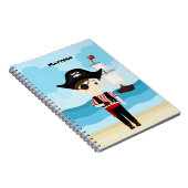 Pirate Boy Notitieboek (Rechterzijde)