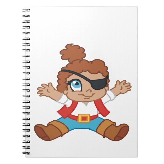 Pirate Boy Notitieboek (Voorkant)