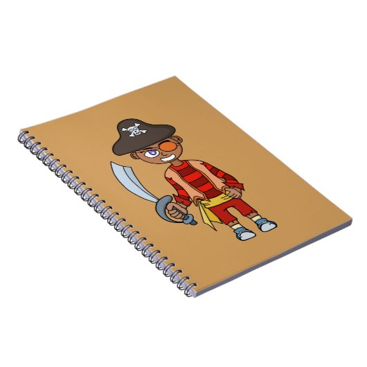 Pirate Boy Notitieboek (Rechterzijde)