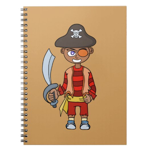Pirate Boy Notitieboek (Voorkant)