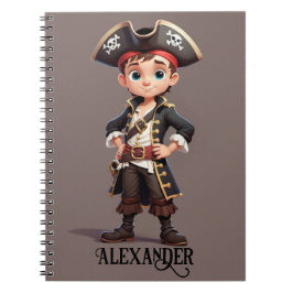 Pirate Boy Personaliseren Notitieboek