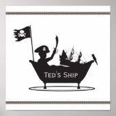 Pirate Boy Print (Voorkant)