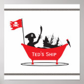 Pirate Boy Print (Voorkant)