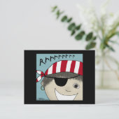 Pirate Boy RRRRR Briefkaart (Staand voorkant)