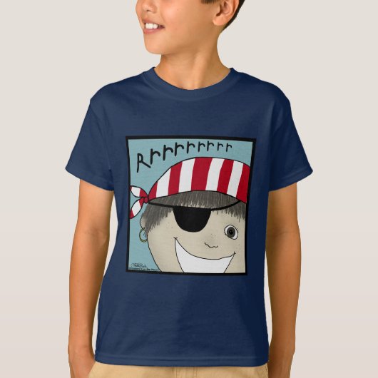 Pirate Boy RRRRR T-shirt (Voorkant)