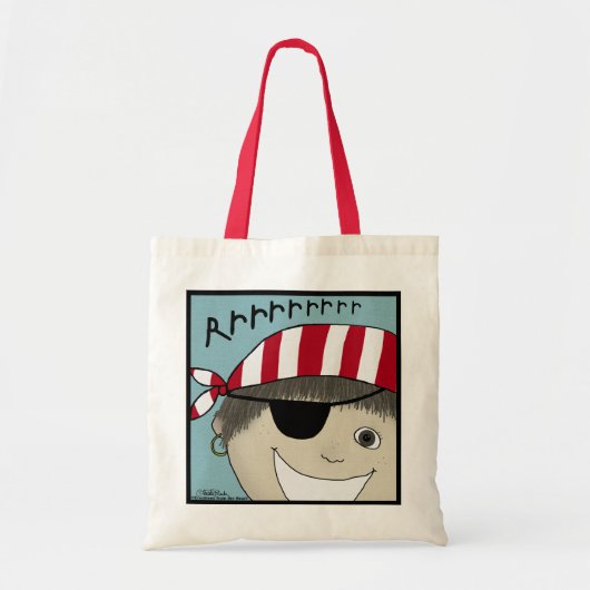 Pirate Boy RRRRR Tote Bag (Voorkant)