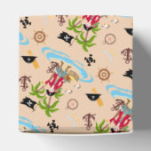 Pirate Boy Schatkaart Leuk Verjaardagsfeest Bedankdoosjes (Bovenkant)