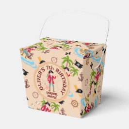 Pirate Boy Schatkaart Leuk Verjaardagsfeest Bedankdoosjes