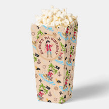 Pirate Boy Schatkaart Leuk Verjaardagsfeest