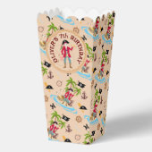 Pirate Boy Schatkaart Leuk Verjaardagsfeest Bedankdoosjes (Voorkant)