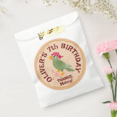 Pirate Boy Schatkaart Leuk Verjaardagsfeest Bedankzakje (Gezegeld)