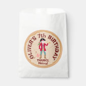 Pirate Boy Schatkaart Leuk Verjaardagsfeest Bedankzakje (Voorkant)