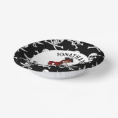 Pirate BOY Skulls Papieren Kommen (Gebogen)