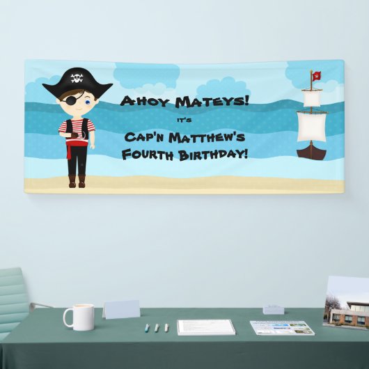 Pirate Boy Spandoek (Beurs)