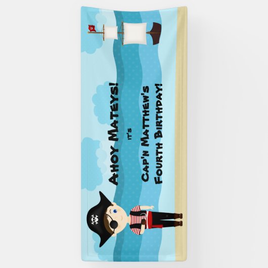 Pirate Boy Spandoek (Verticaal)