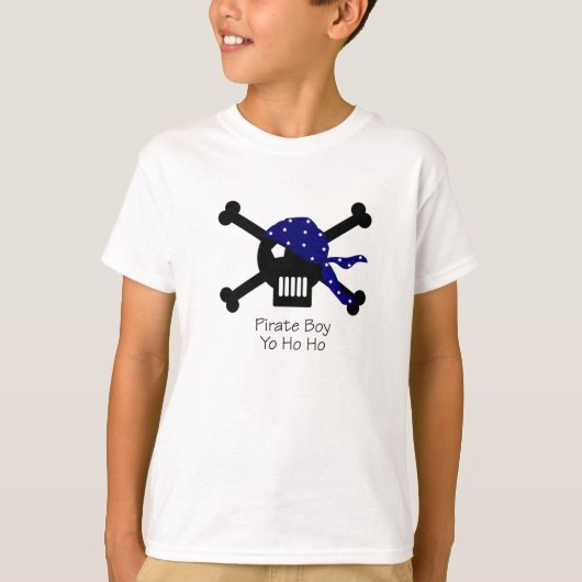 Pirate Boy T-shirt (Voorkant)
