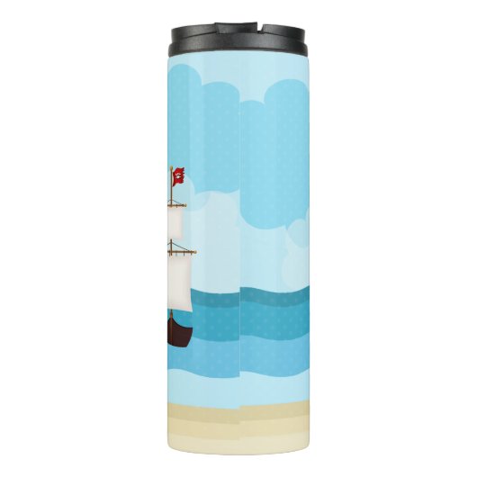 Pirate Boy Thermosbeker (Achterkant)