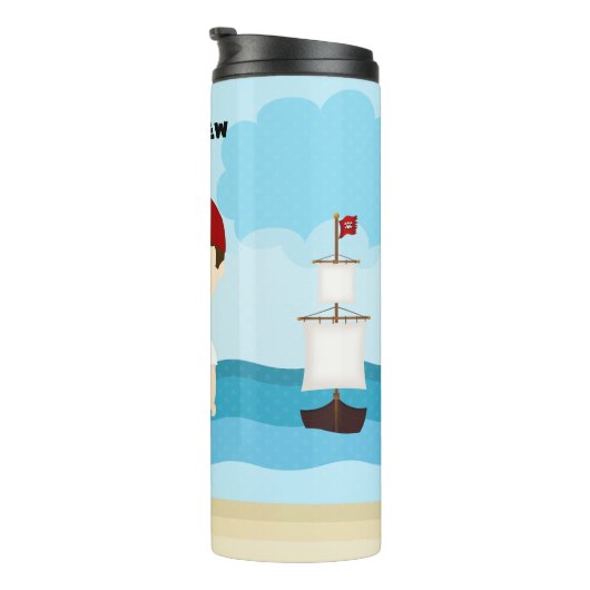 Pirate Boy Thermosbeker (Geroteerd rechts)