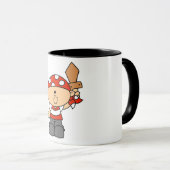 Pirate Boy Tshirts en Gifts Mok (Voorkant rechts)