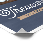 Pirate Boy Verjaardag Favorieten Teken Poster (Hoek)