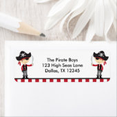 Pirate Boys Return Address Labels (Insitu)