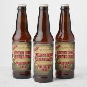 Pirate Brew Rated ARRR Bier Etiket (Flessen)