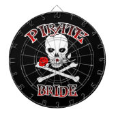Pirate Bride Dartbord (Voorkant)