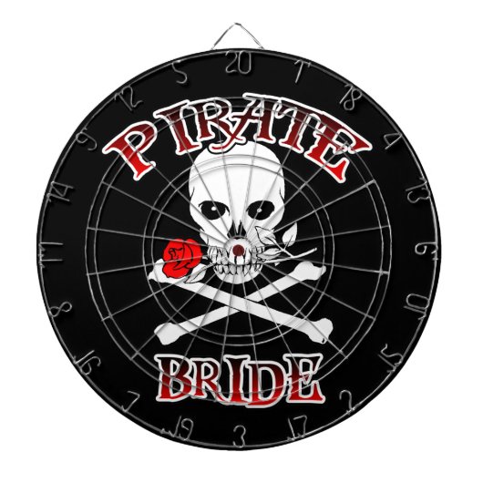 Pirate Bride Dartbord (Voorkant)