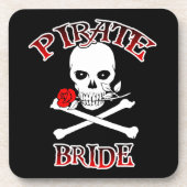 Pirate Bride Drankjes Onderzetter (Voorkant)